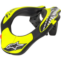 Thumbnail for alpinestars-youth-neck-support-yellow/black_Image