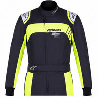 Thumbnail for Alpinestars KMX-9 V3 Graphic 3 Kart Racing Suit in black and yellow