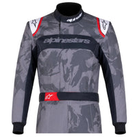 Thumbnail for Alpinestars KMX-9 V3 Graphic Kart Racing Suit in gray camo