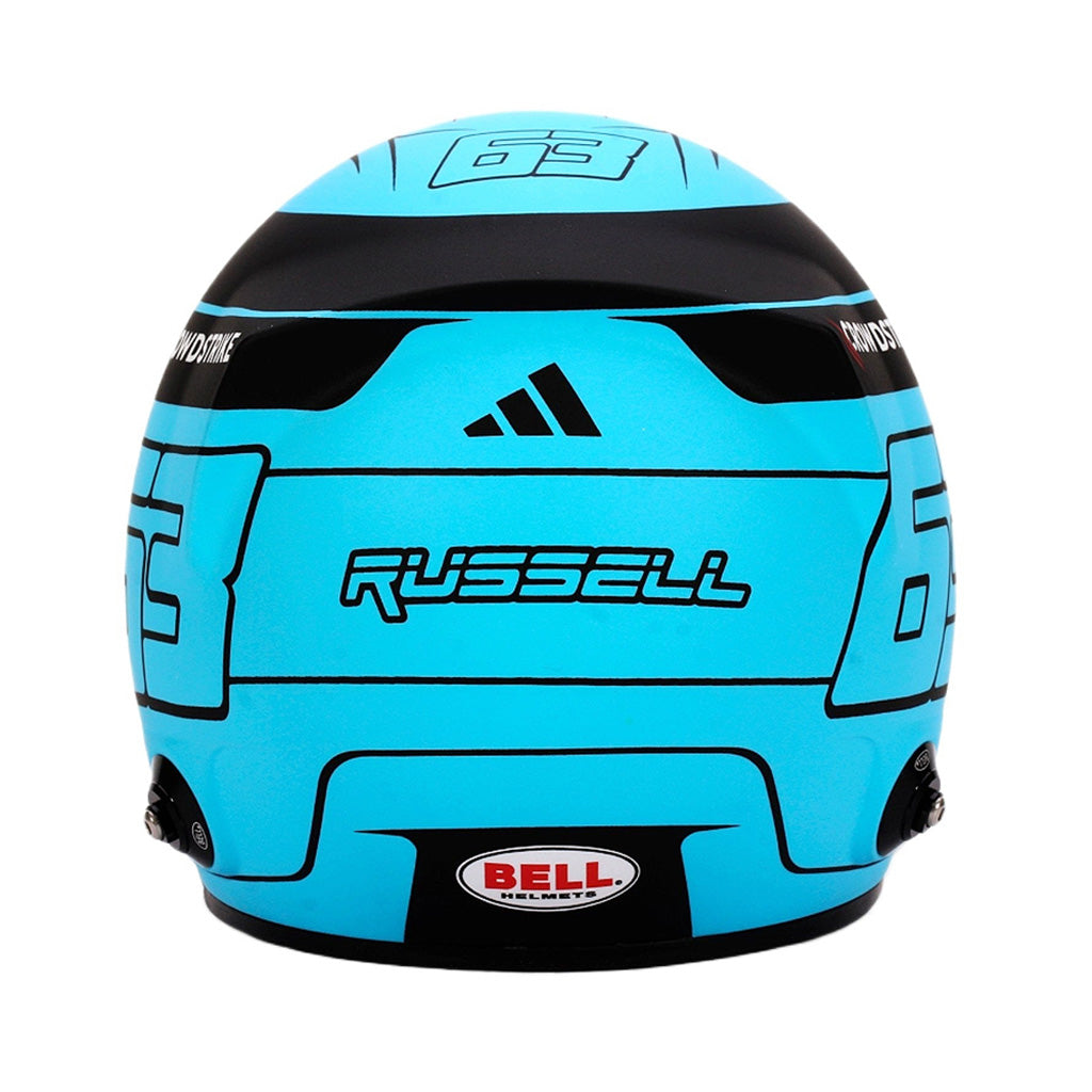 Bell mini-helmet replica of George Russell F1 Helmet 2025