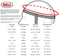 Thumbnail for bell-kc7-cmr-champion-karting-helmet-champ_size_chart_sale-discount-best-deal-low-price-deal-Image