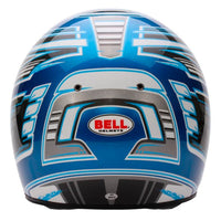 Thumbnail for Bell KC7 CMR Champion Pro Series karting helmet rear view highlighting shell contours and rear vents