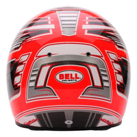 Thumbnail for Bell KC7 CMR Champion Pro Series karting helmet rear view highlighting aerodynamic contours and rear vents
