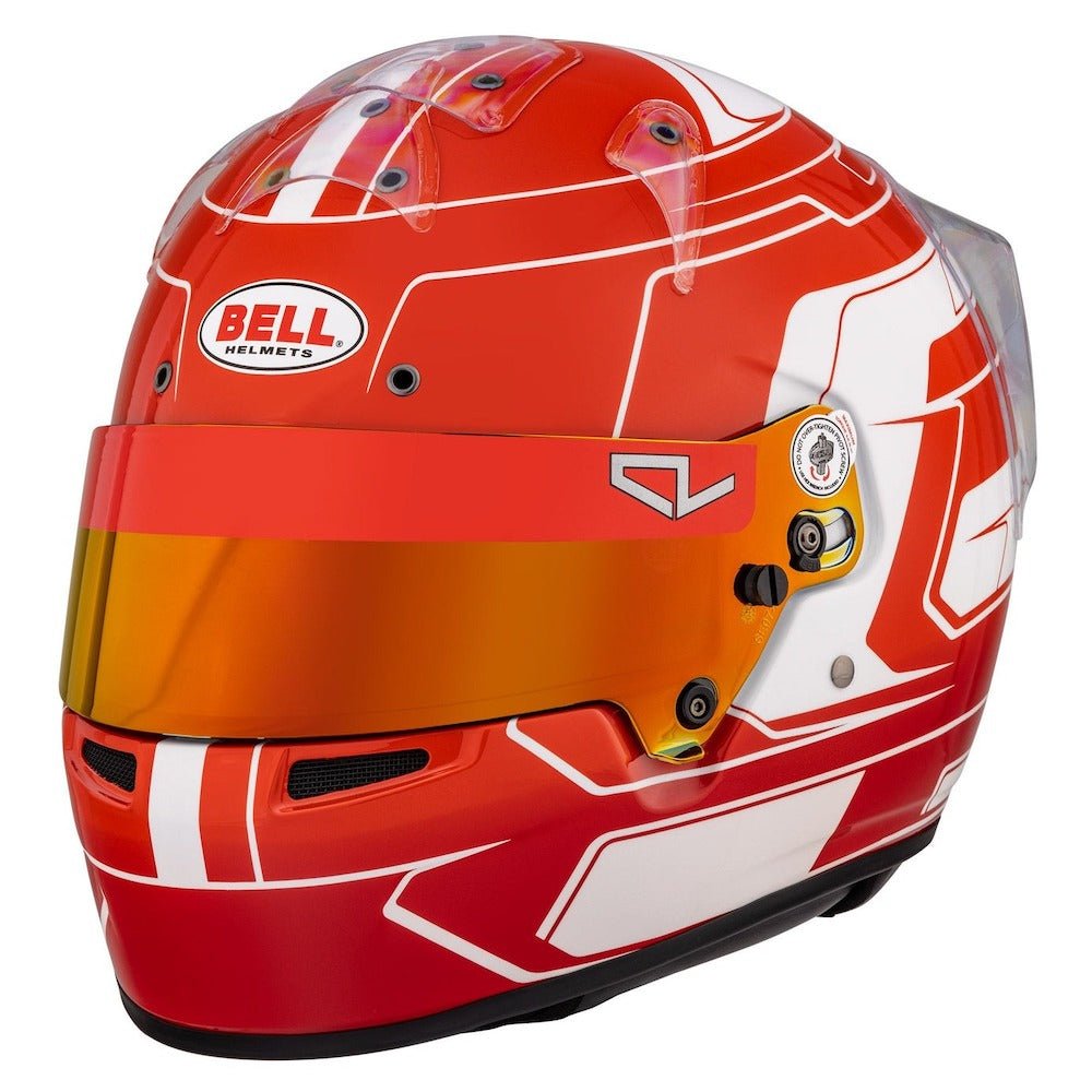 Bell KC7-CMR Charles Leclerc Karting 2022 Helmet - Competition Karting