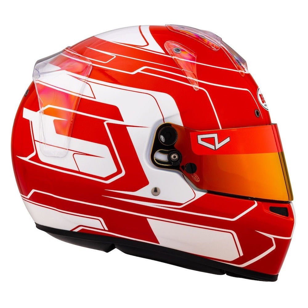 Bell KC7-CMR Charles Leclerc Karting 2022 Helmet - Competition Karting