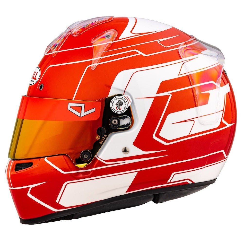 Bell KC7-CMR Charles Leclerc Karting 2022 Helmet - Competition Karting