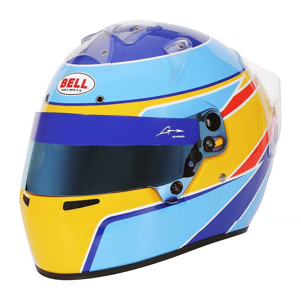 bell car racing helmet Bell KC7 CMR Fernando Alonso Helmet in stock