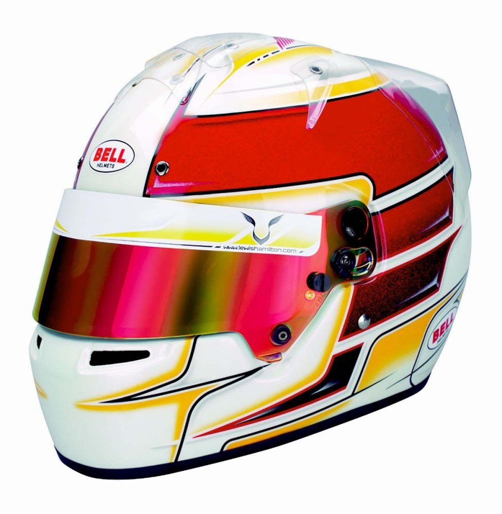 Bell KC7 CMR Lewis Hamilton Edition Karting Helmet - Competition Karting