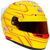 Thumbnail for Bell KC7 CMR Pro Lewis Hamilton 2026 karting helmet front right angle with tinted visor and race-inspired graphics-image