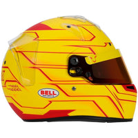 Thumbnail for Bell KC7 CMR Pro Lewis Hamilton 2026 karting helmet right side profile highlighting shell shape and airflow design-image