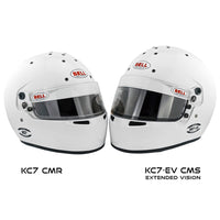 Thumbnail for Comparison of Bell KC7 CMR and KC7-EV CMS karting helmets