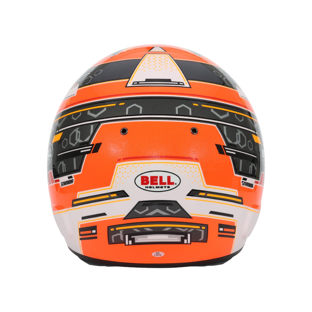 bell faction helmet orange Bell RS7-K PRO Stamina Anthracite/Yellow Kart Helmet - Snell K2025 | FIA | Free GIFT, FIA8878-2024 | Snell K2025
