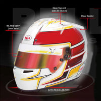 Thumbnail for Bell KC7 CMR Lewis Hamilton Edition Karting Helmet | FIA CMR-2016