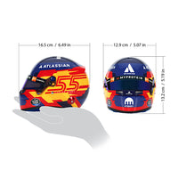 Thumbnail for carlos-sainz-2025-mini-helmet-williams-Image