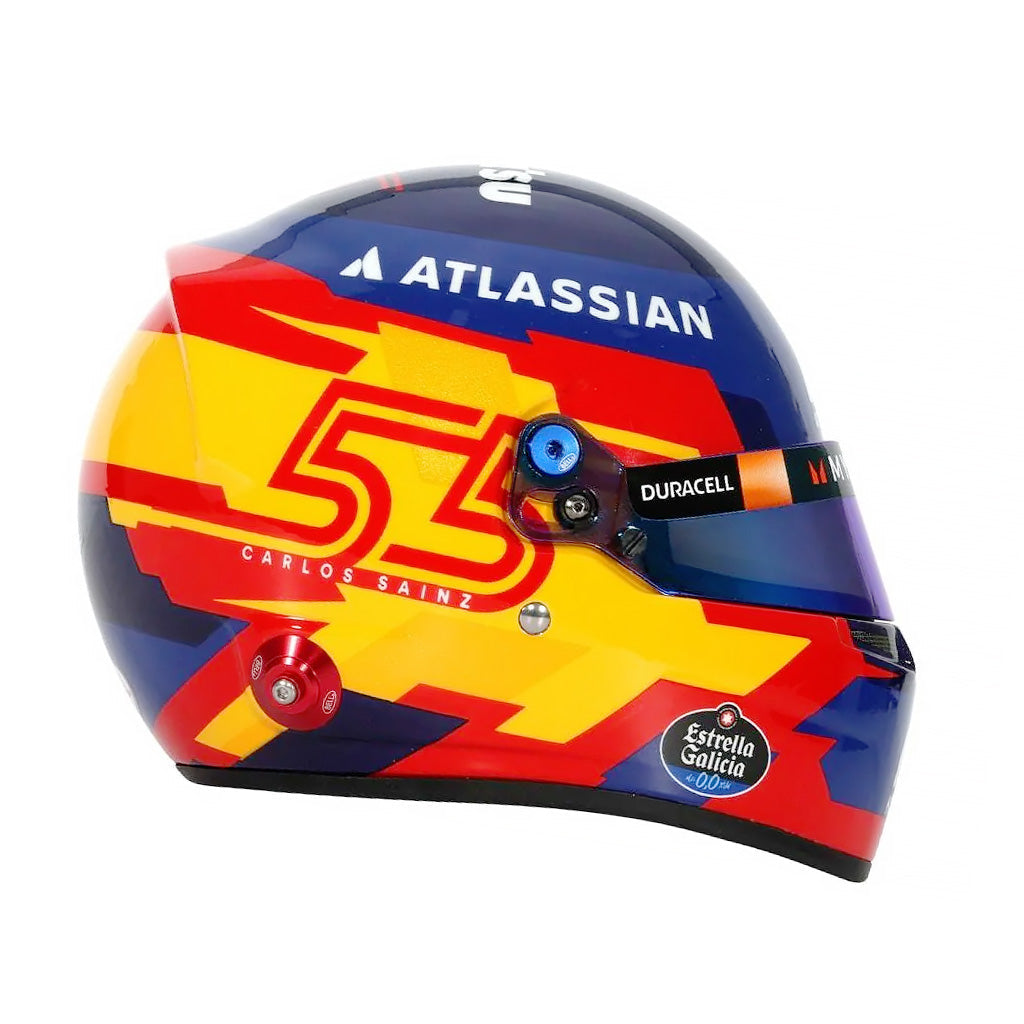 carlos-sainz-2025-mini-helmet-williams-Right_Side-image