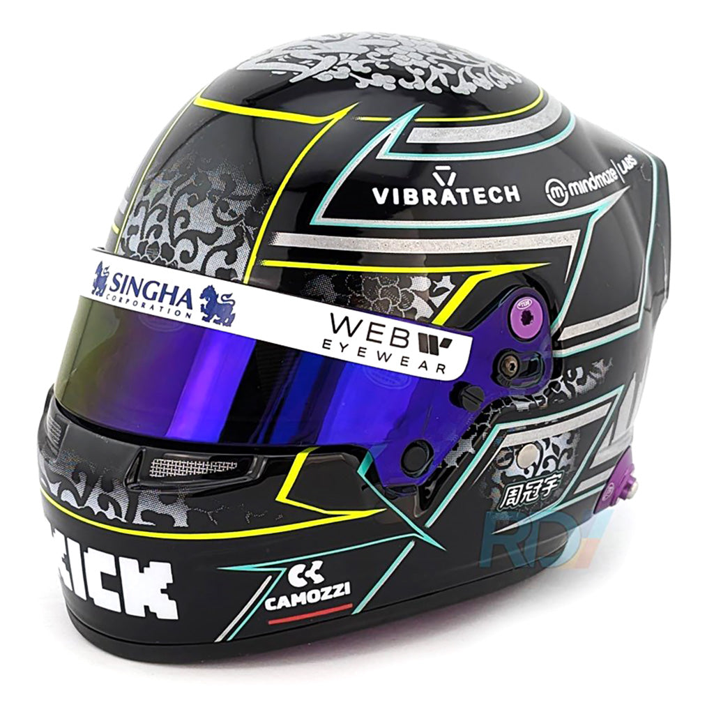 Bell HP77 Guanyu Zhou 1:2 Scale F1 Mini Helmet | Kick Sauber 2024 F1 Season