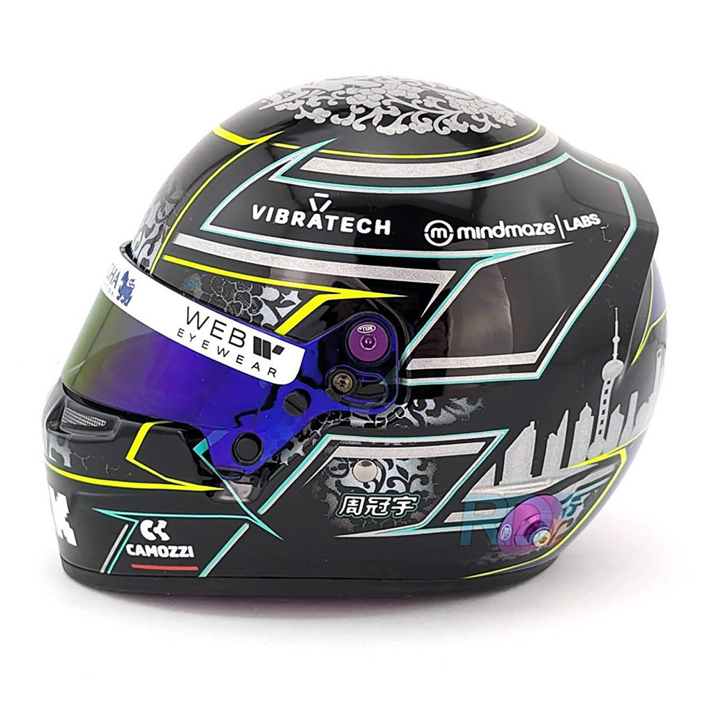 Bell HP77 Guanyu Zhou 1:2 Scale F1 Mini Helmet | Kick Sauber 2024 F1 Season