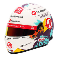 Thumbnail for Bell Kevin Magnussen Haas F1 2024 Mini Helmet â@ 1:2 scale collectible