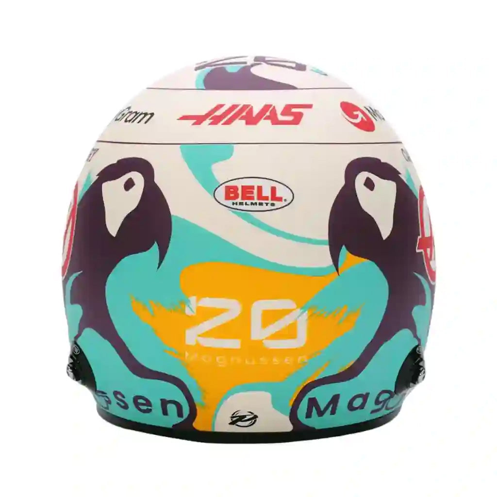 Bell 2024 Kevin Magnussen 1:2 Scale Replica Mini Helmet @ Competition Karting