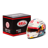Thumbnail for 2024 Haas F1 Bell Mini Helmet â@ Kevin Magnussen replica for collectors