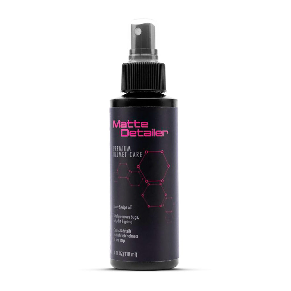 Molecule matte helmet detailer spray bottle