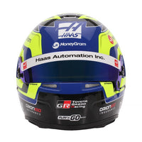 Thumbnail for Bell HP77 Oliver Bearman 1:2 Scale F1 Mini Helmet | Haas 2025 F1 Season