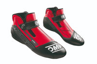 Thumbnail for omp-ks-2-kart-racing-shoe-Red/Black_Image