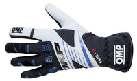 Thumbnail for omp-ks-3-kart-racing-glove-White/Blue_Image