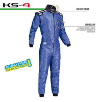 Thumbnail for OMP KS-4 Kart Racing Suit - Competition Karting