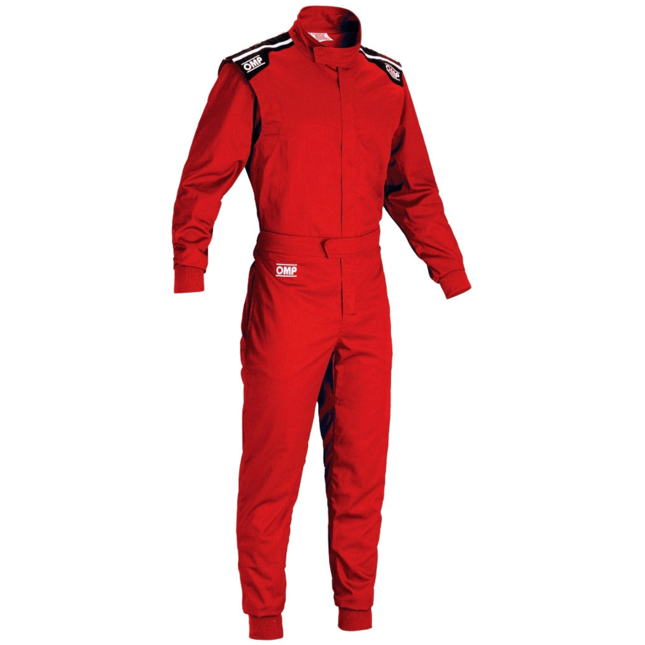 OMP K-Summer Race Suit in red front view