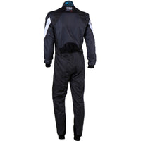 Thumbnail for OMP KS-3X Kart Racing Suit in black rear view