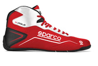 Thumbnail for sparco_k-pole_kart_racing_shoe_red/white_Image