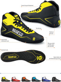 Thumbnail for Sparco K-Pole Kart Racing Shoe