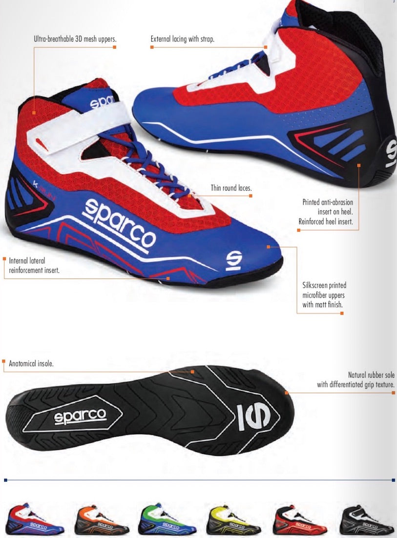 Sparco K-Run Kart Racing Shoe